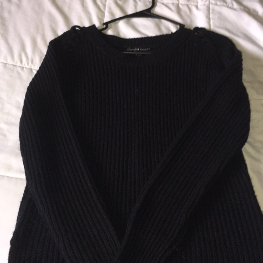 Black sweater